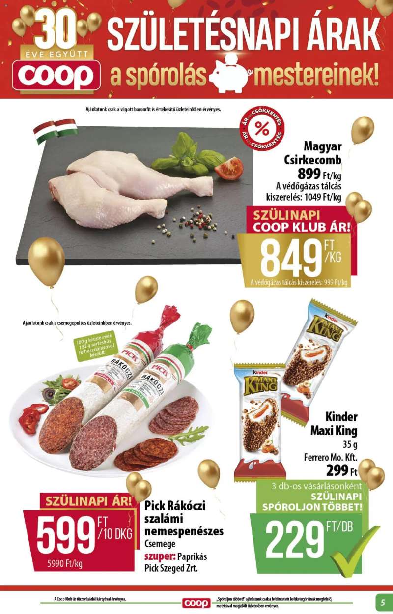 COOP Alföld Pro-Coop Zrt. - Abc szuper 5 oldal