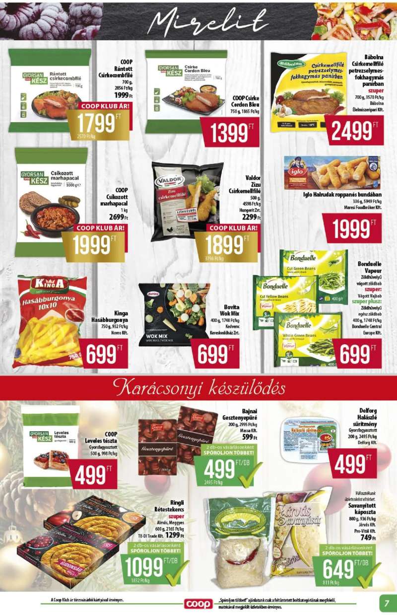 COOP Alföld Pro-Coop Zrt. - Abc szuper 7 oldal