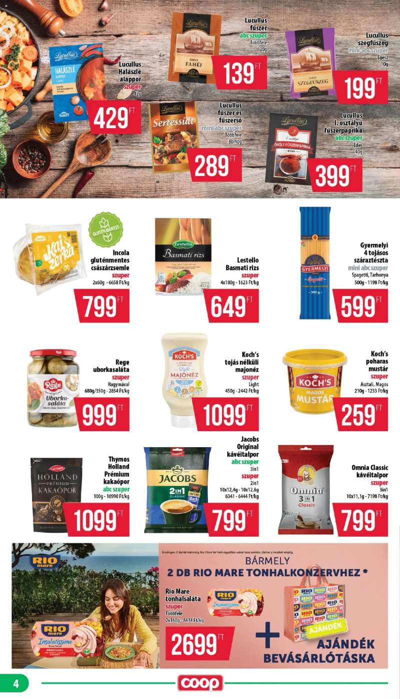 COOP Mecsek - Mini & Abc & Szuper 4 oldal