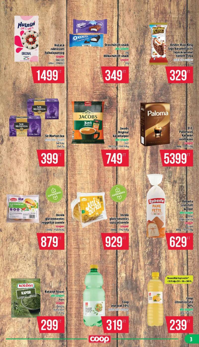 COOP Nyírzem - Mini & Abc & Szuper 3 oldal