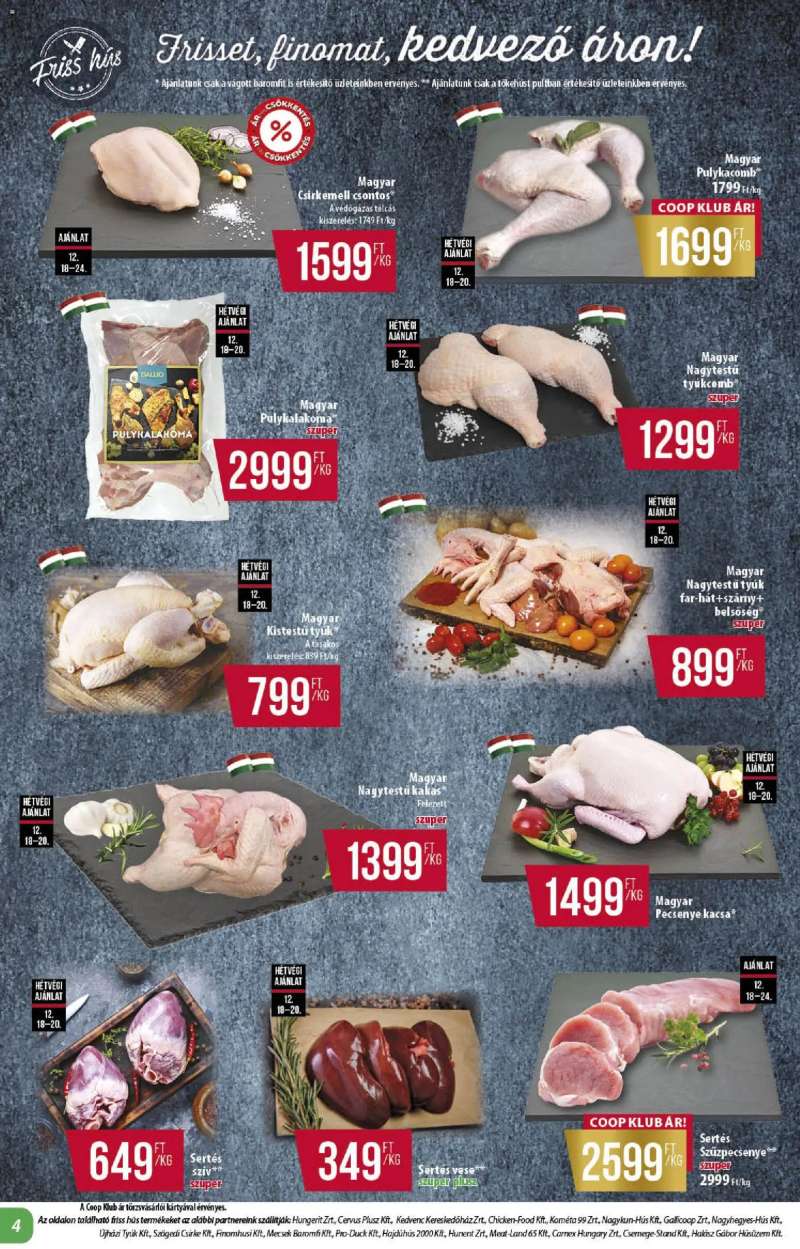 COOP Alföld Pro-Coop Zrt. - Abc szuper 4 oldal