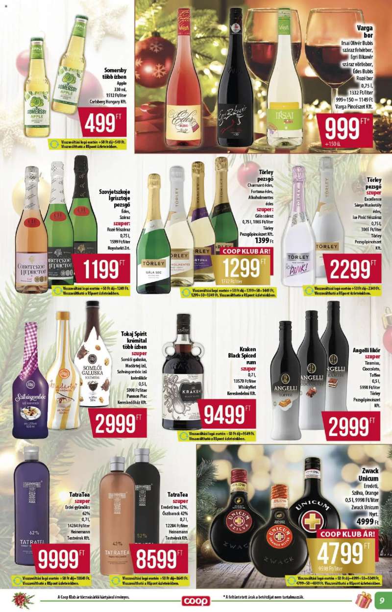 COOP Alföld Pro-Coop Zrt. - Abc szuper 9 oldal