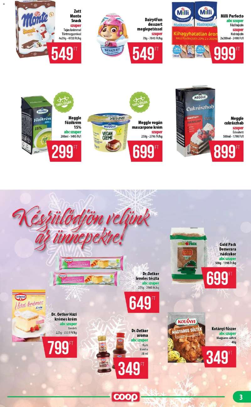 COOP Nyírzem - Mini & Abc & Szuper 3 oldal