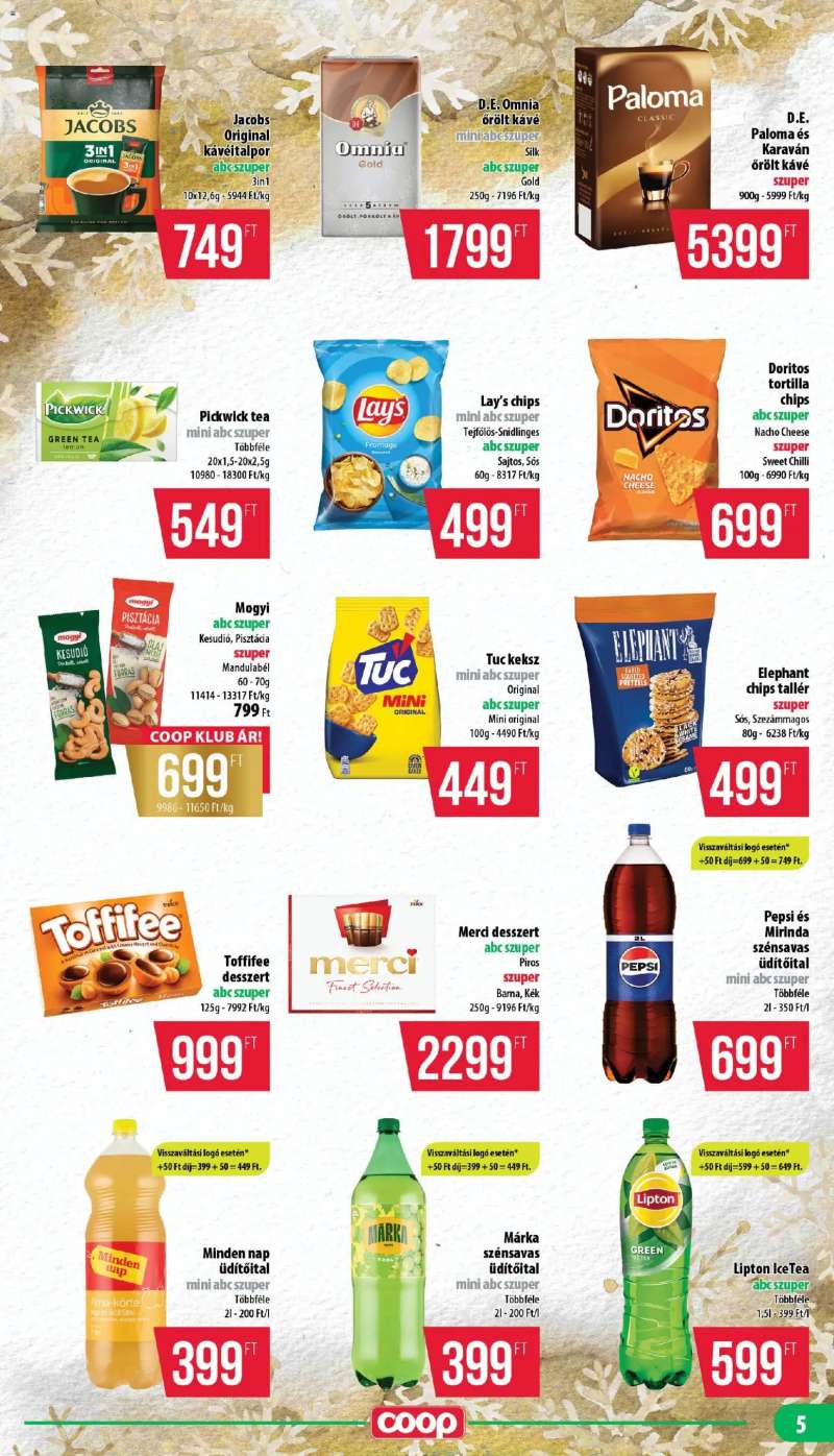 COOP Nyírzem - Mini & Abc & Szuper 5 oldal