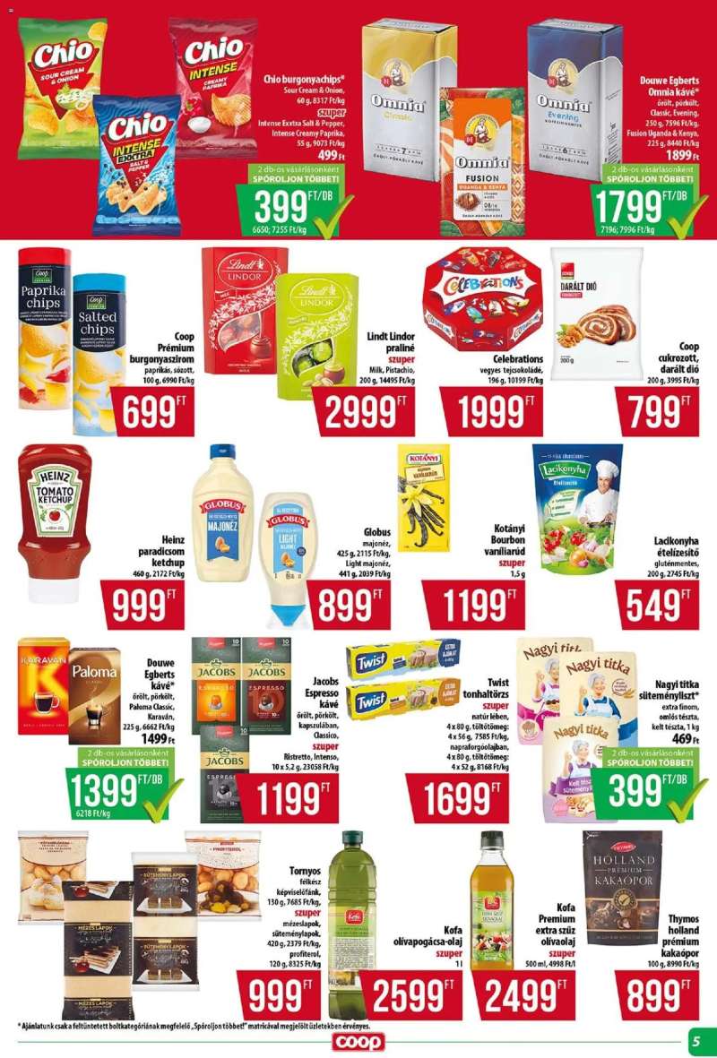 COOP Tisza - Abc & Szuper 5 oldal