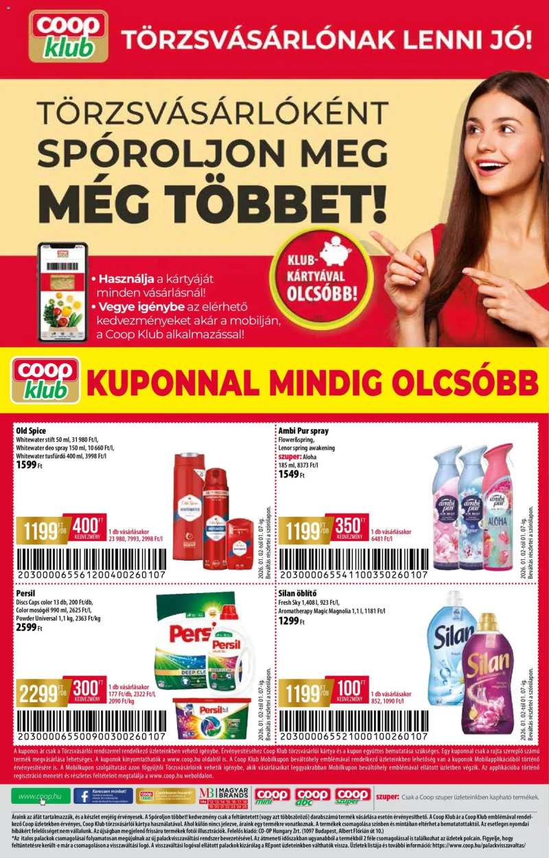 COOP Akciós újság COOP 8 oldal