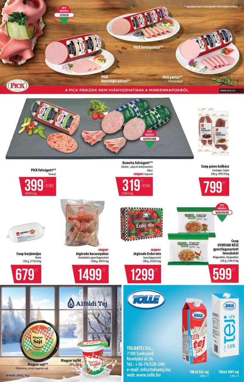 COOP Alföld Pro-Coop Zrt. - Abc szuper 4 oldal