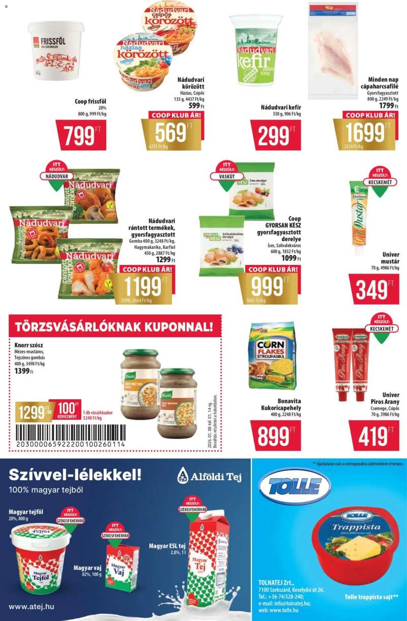 COOP Tisza - Szuper Plusz 5 oldal