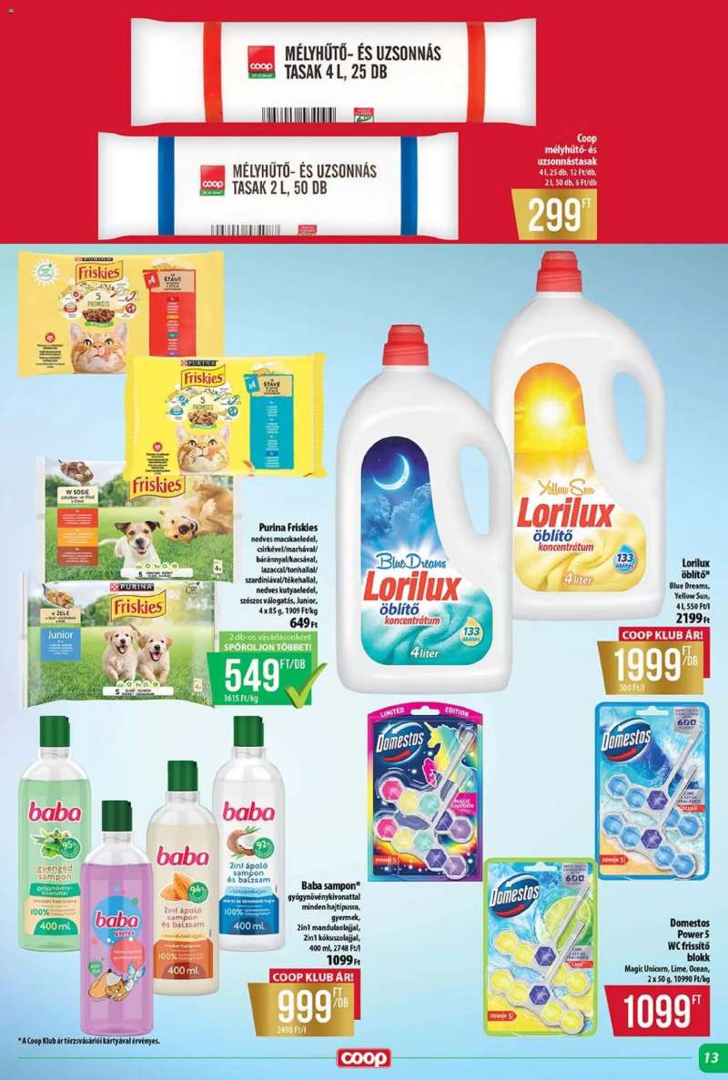 COOP Tisza - Szuper Plusz 13 oldal