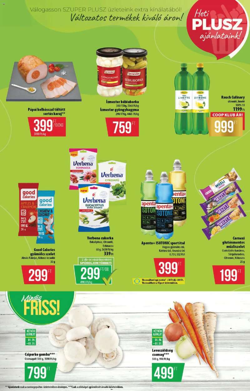 COOP Tisza - Szuper Plusz 6 oldal