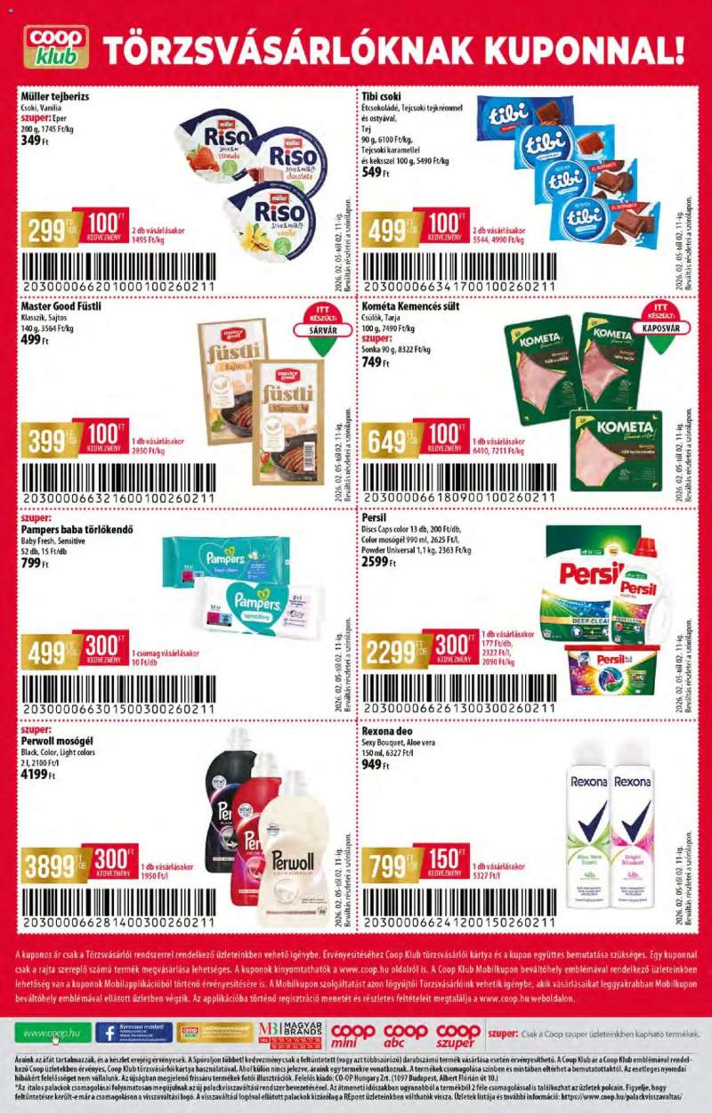 COOP Akciós újság COOP 12 oldal