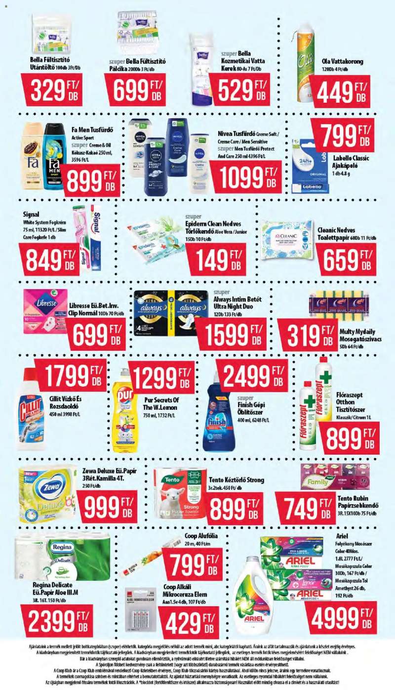 COOP Akciós újság COOP 11 oldal