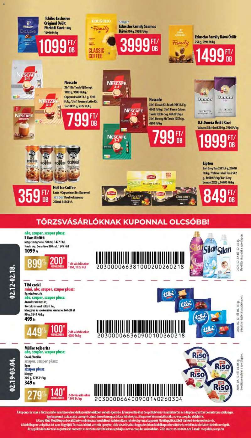 COOP Akciós újság COOP 12 oldal