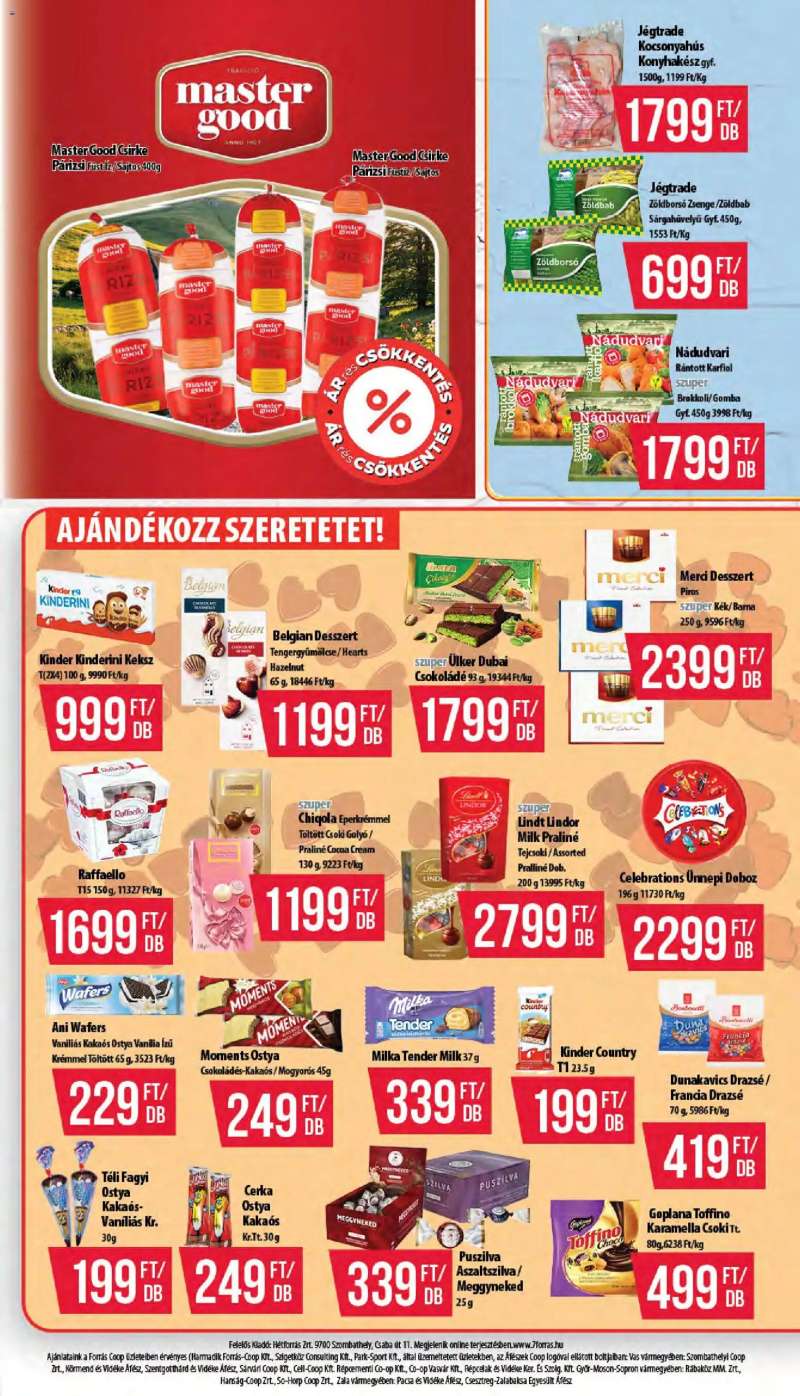 COOP Akciós újság COOP 5 oldal