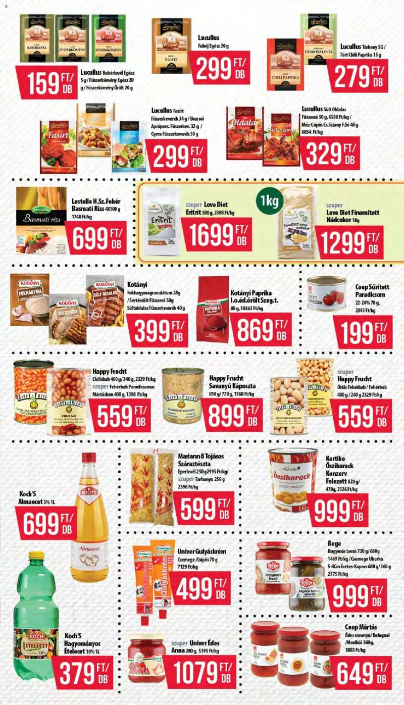 COOP Akciós újság COOP 7 oldal