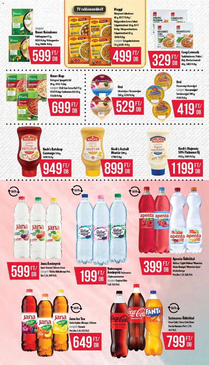 COOP Akciós újság COOP 8 oldal