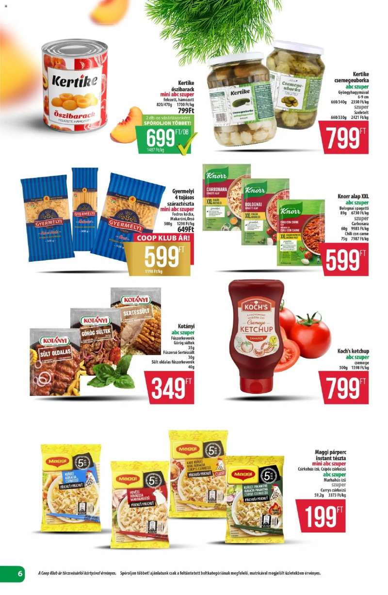 COOP Észak Kelet Pro-Coop Zrt 6 oldal