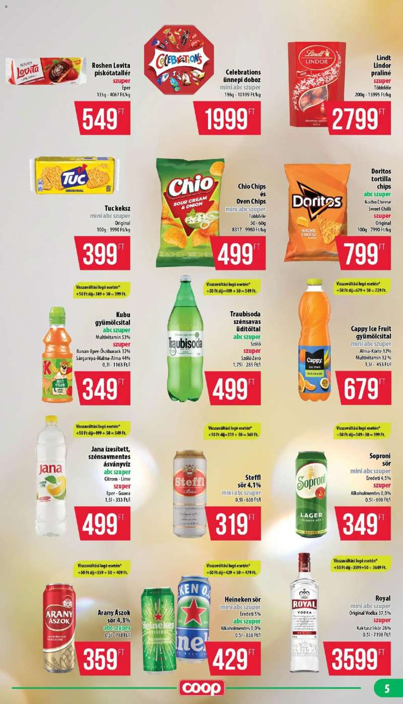 COOP Mecsek - Mini & Abc & Szuper 5 oldal