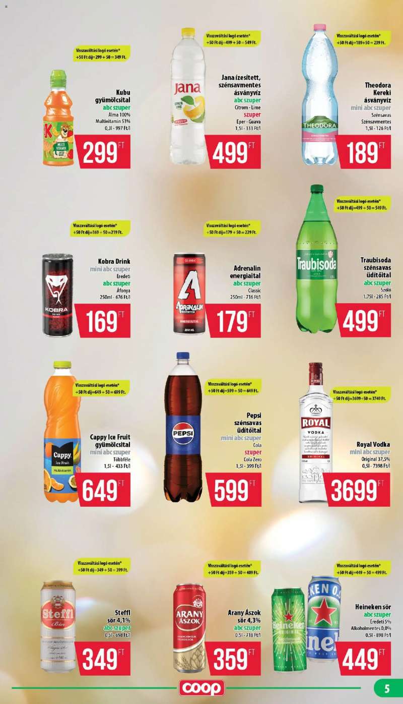 COOP Nyírzem - Mini & Abc & Szuper 5 oldal