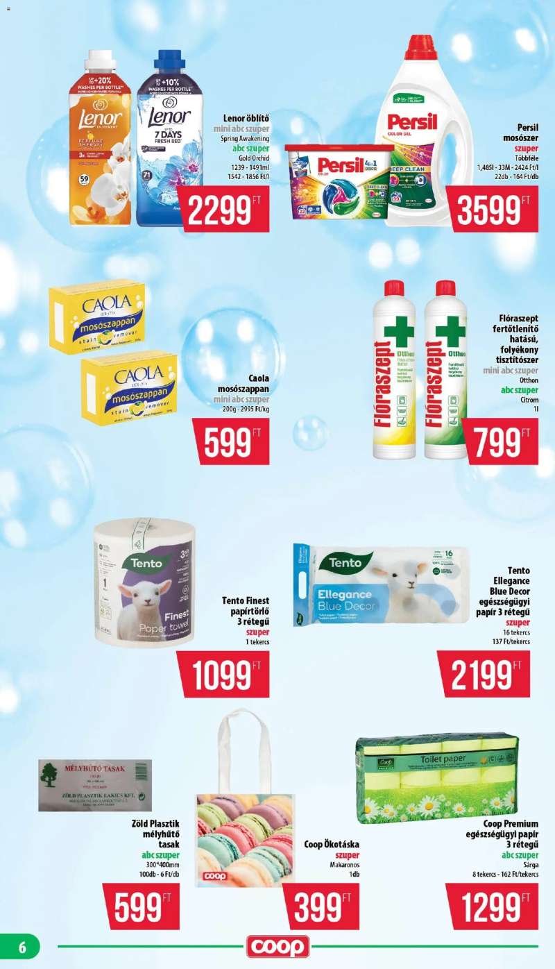 COOP Nyírzem - Mini & Abc & Szuper 6 oldal
