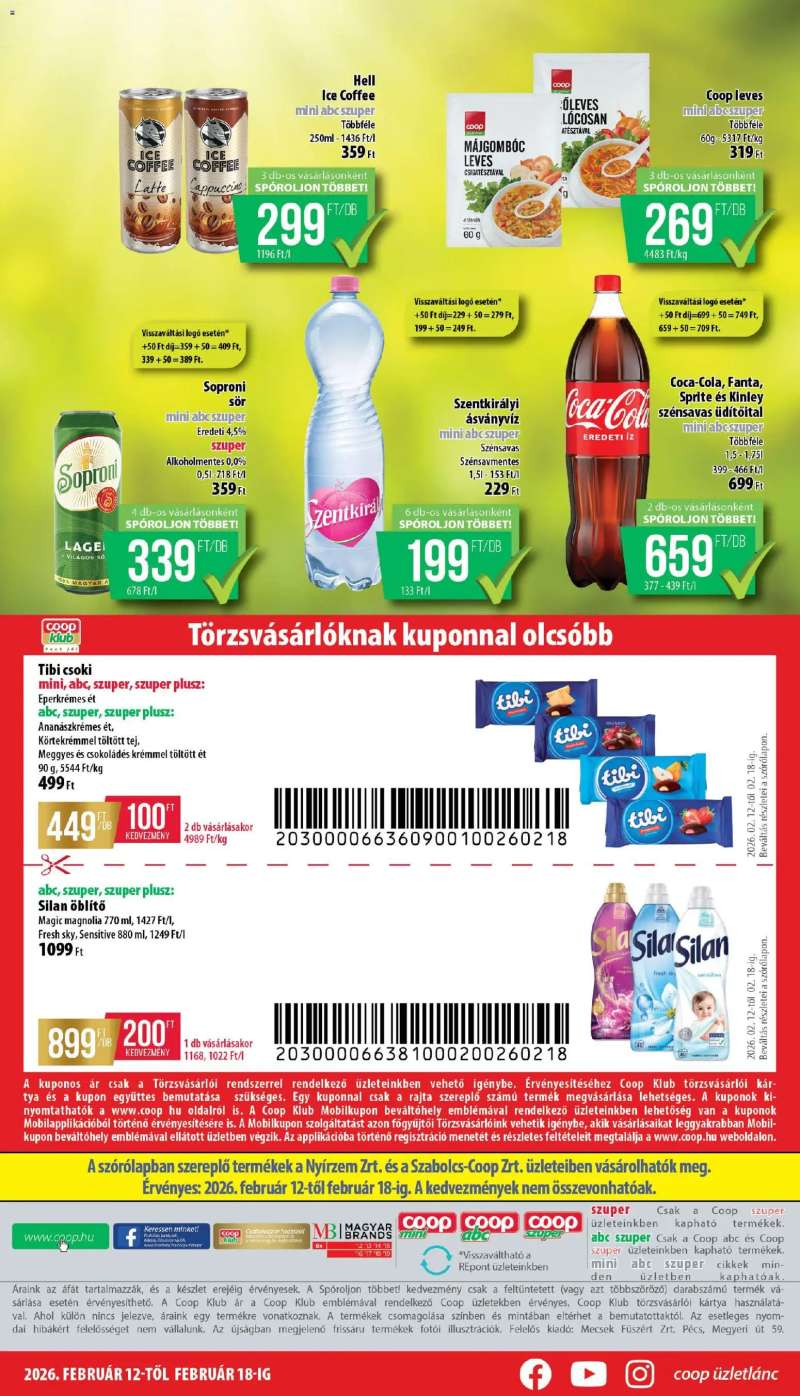 COOP Nyírzem - Mini & Abc & Szuper 8 oldal