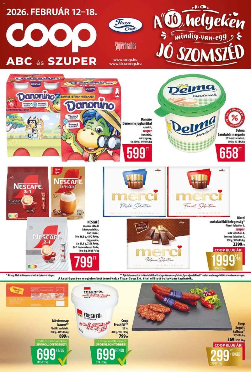 COOP Tisza - Abc & Szuper 1 oldal