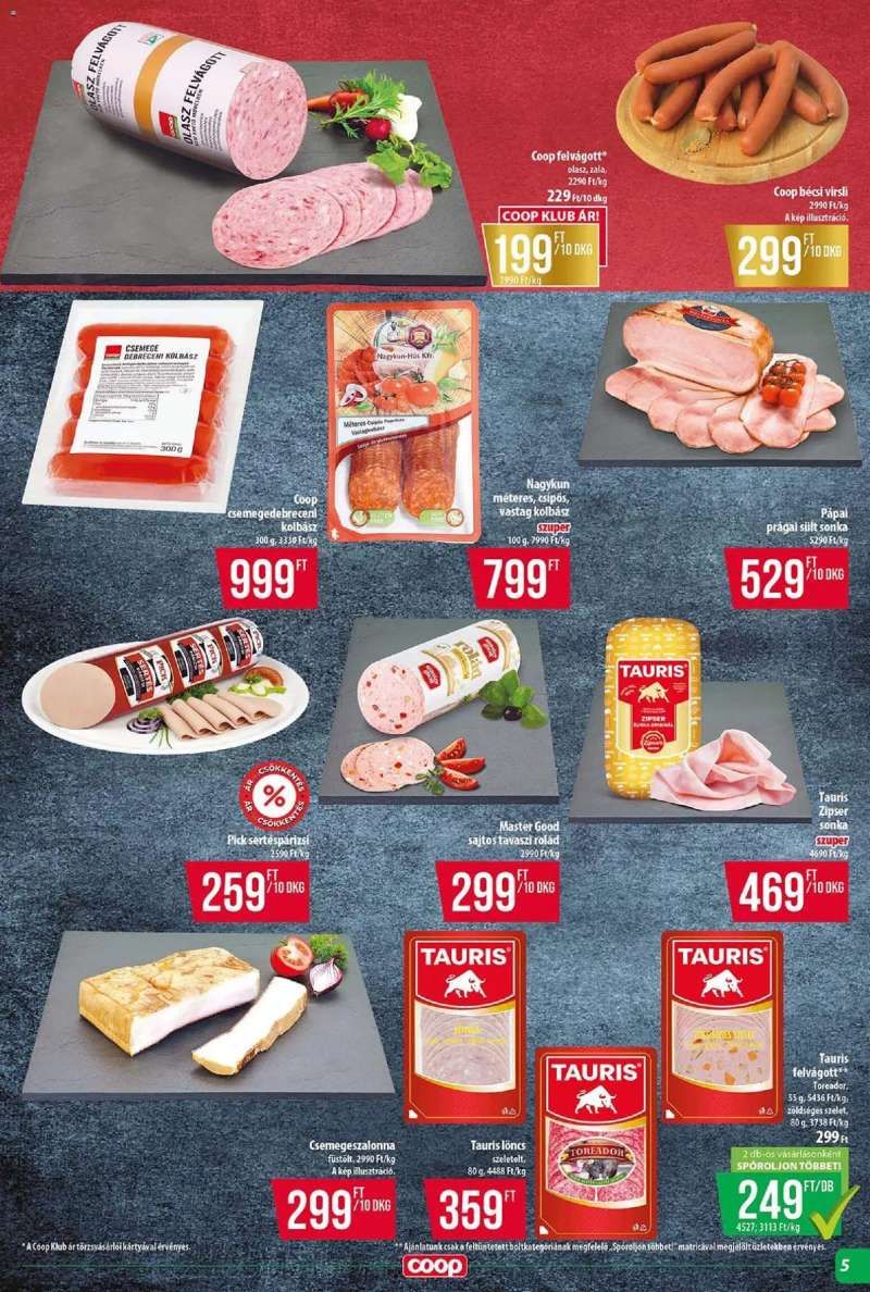 COOP Tisza - Abc & Szuper 5 oldal