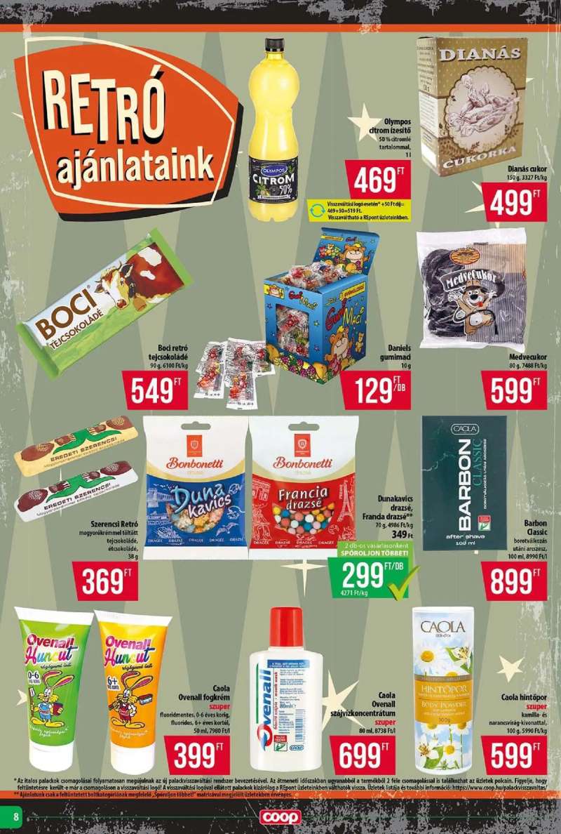 COOP Tisza - Abc & Szuper 8 oldal