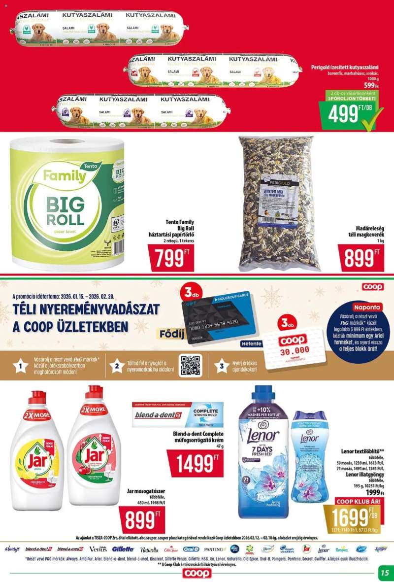 COOP Tisza - Szuper Plusz 15 oldal