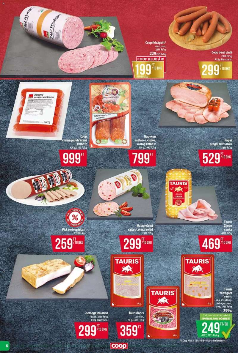 COOP Tisza - Szuper Plusz 6 oldal