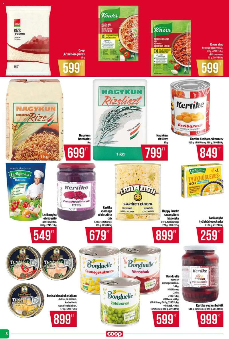 COOP Tisza - Szuper Plusz 8 oldal