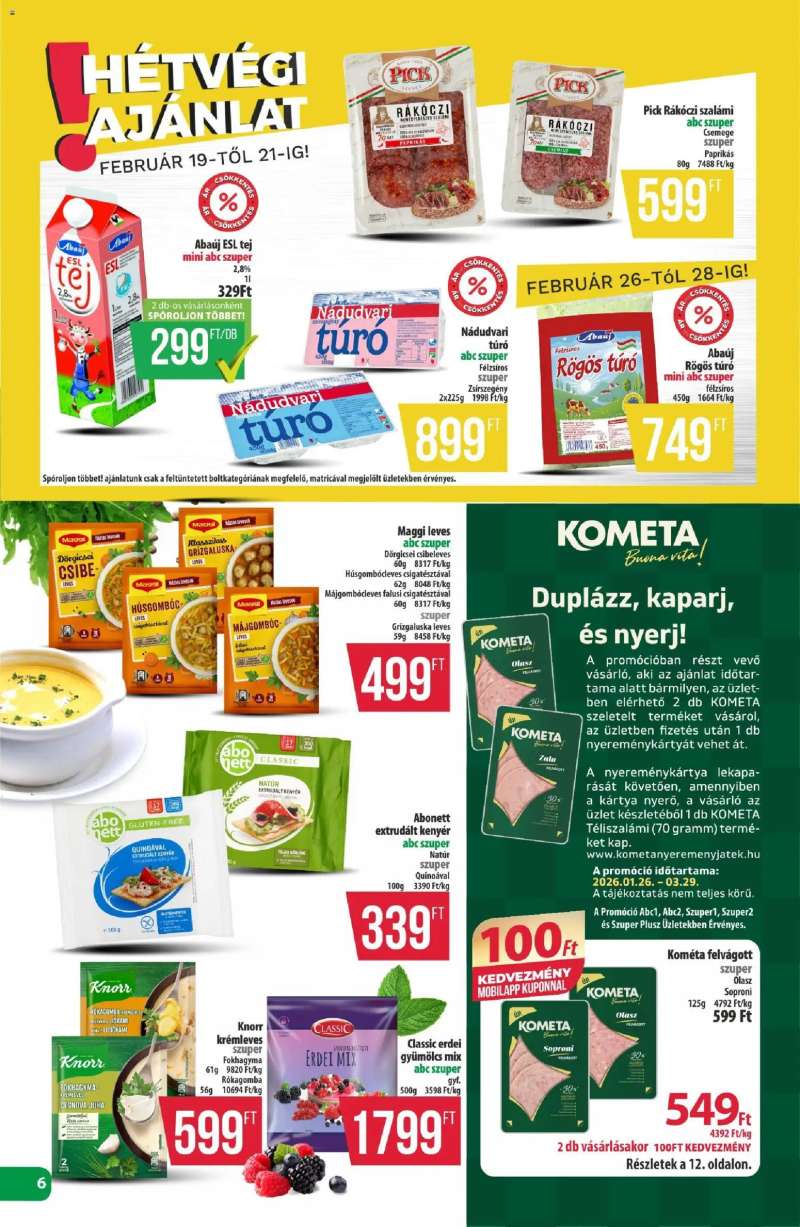 COOP Észak Kelet Pro-Coop Zrt 6 oldal