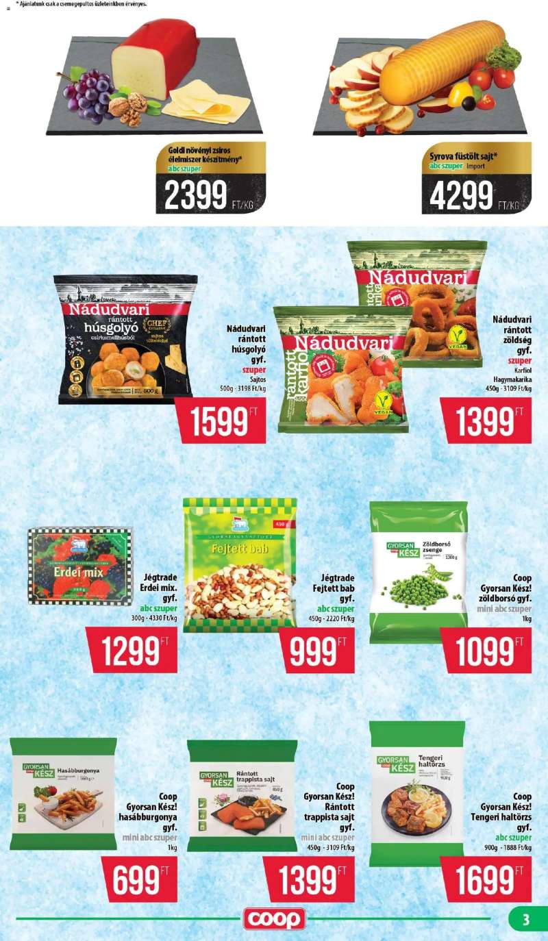 COOP Mecsek - Mini & Abc & Szuper 3 oldal