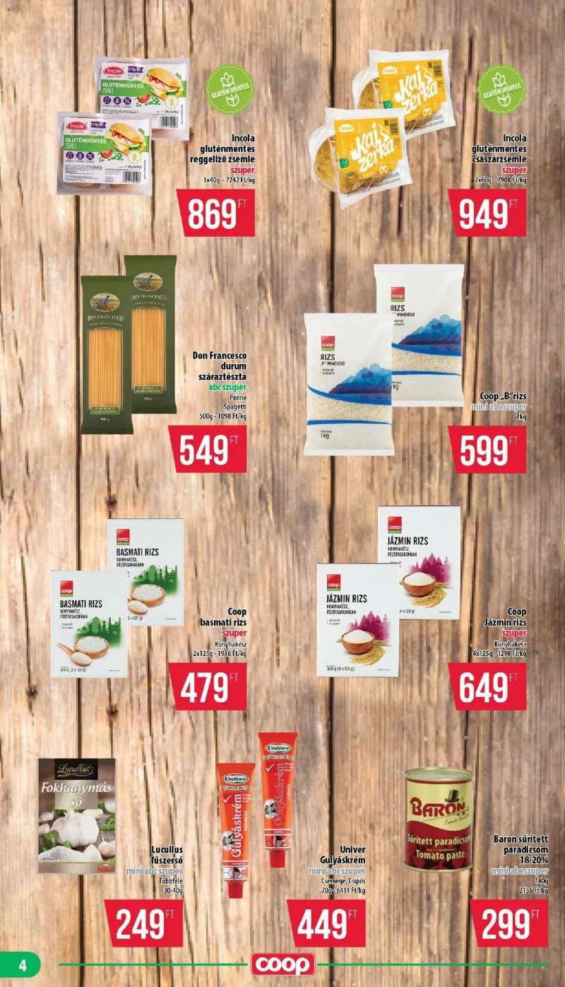 COOP Nyírzem - Mini & Abc & Szuper 4 oldal