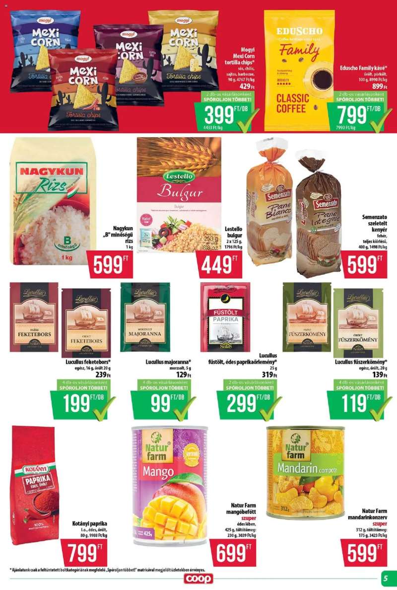 COOP Tisza - Abc & Szuper 5 oldal
