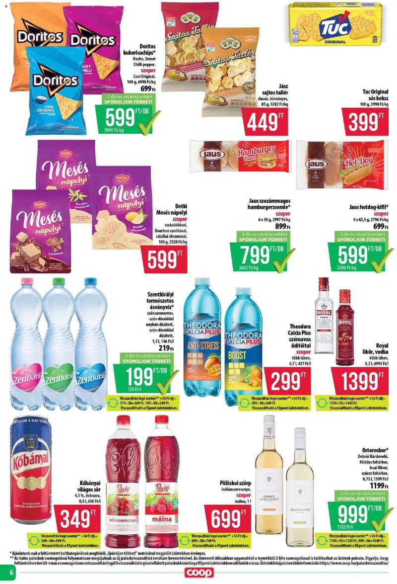 COOP Tisza - Abc & Szuper 6 oldal