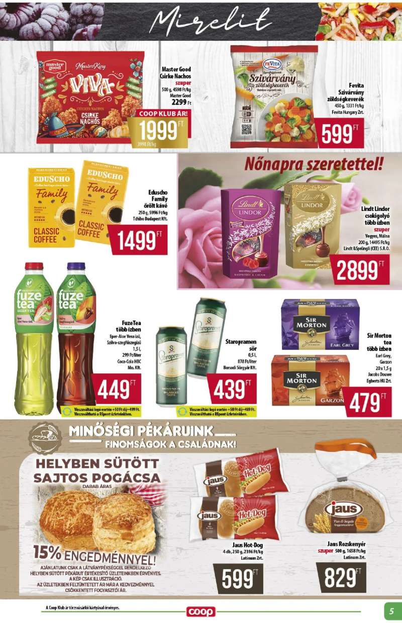 COOP Alföld Pro-Coop Zrt. - Abc szuper 5 oldal