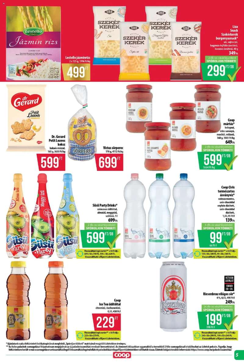 COOP Tisza - Abc & Szuper 5 oldal
