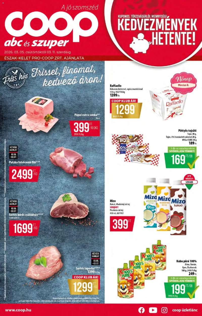 COOP Észak Kelet Pro-Coop Zrt 1 oldal