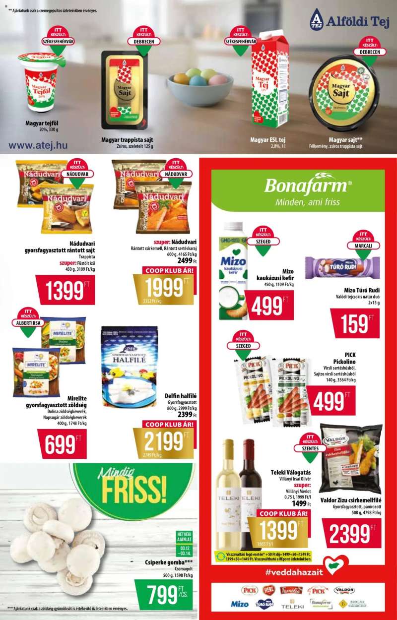 COOP COOP - Abc & szuper / Alföld Pro-Coop Zrt. 3 oldal