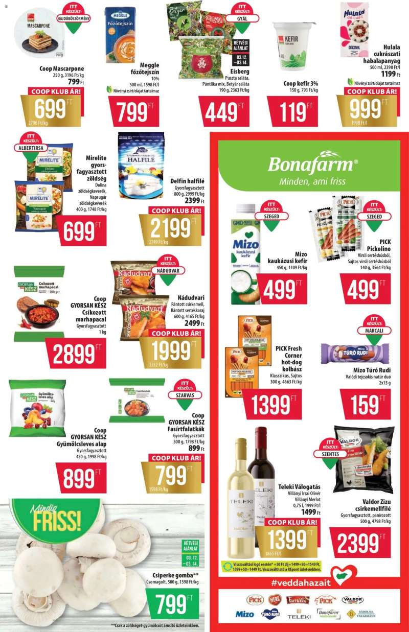 COOP COOP - Szuper Plusz / Tisza 3 oldal