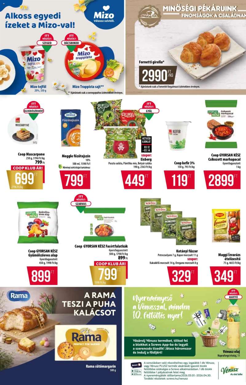 COOP COOP - Újság Észak Kelet Pro-Coop Zrt 6 oldal