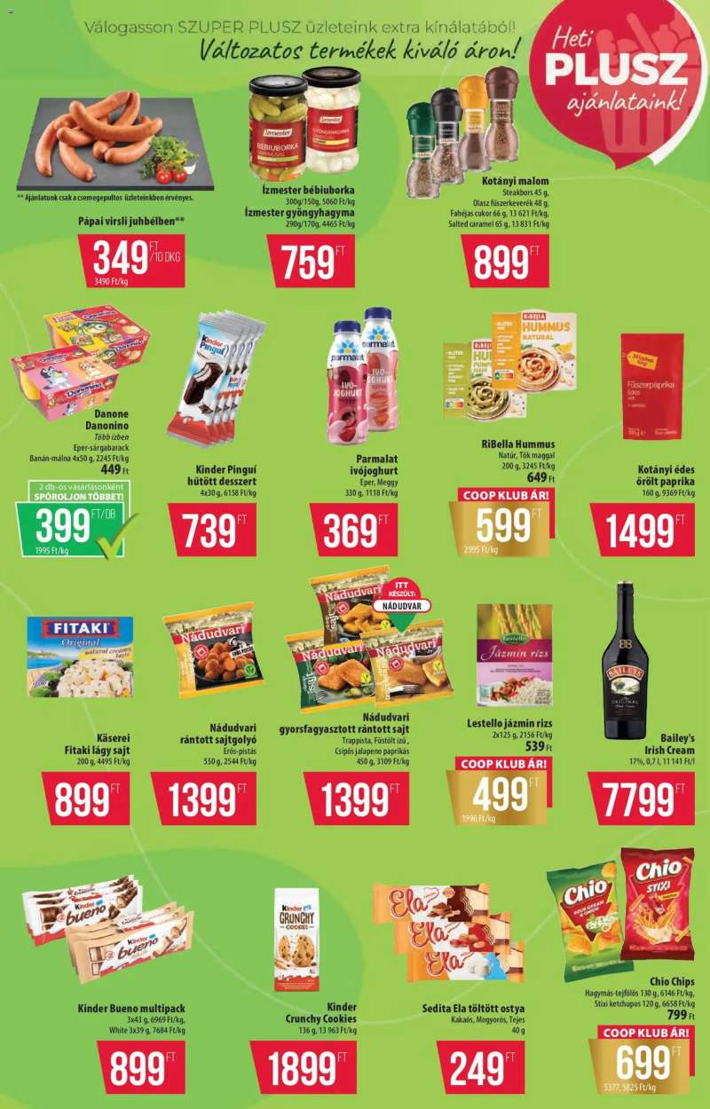 COOP COOP - Újság Észak Kelet Pro-Coop Zrt Szuper Plusz 7 oldal