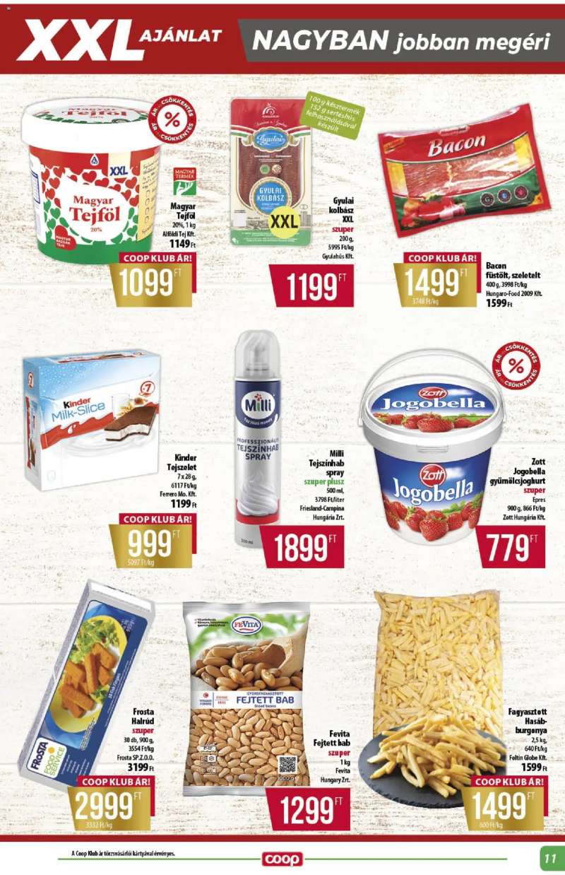 COOP COOP - Abc & szuper / Alföld Pro-Coop Zrt. 11 oldal