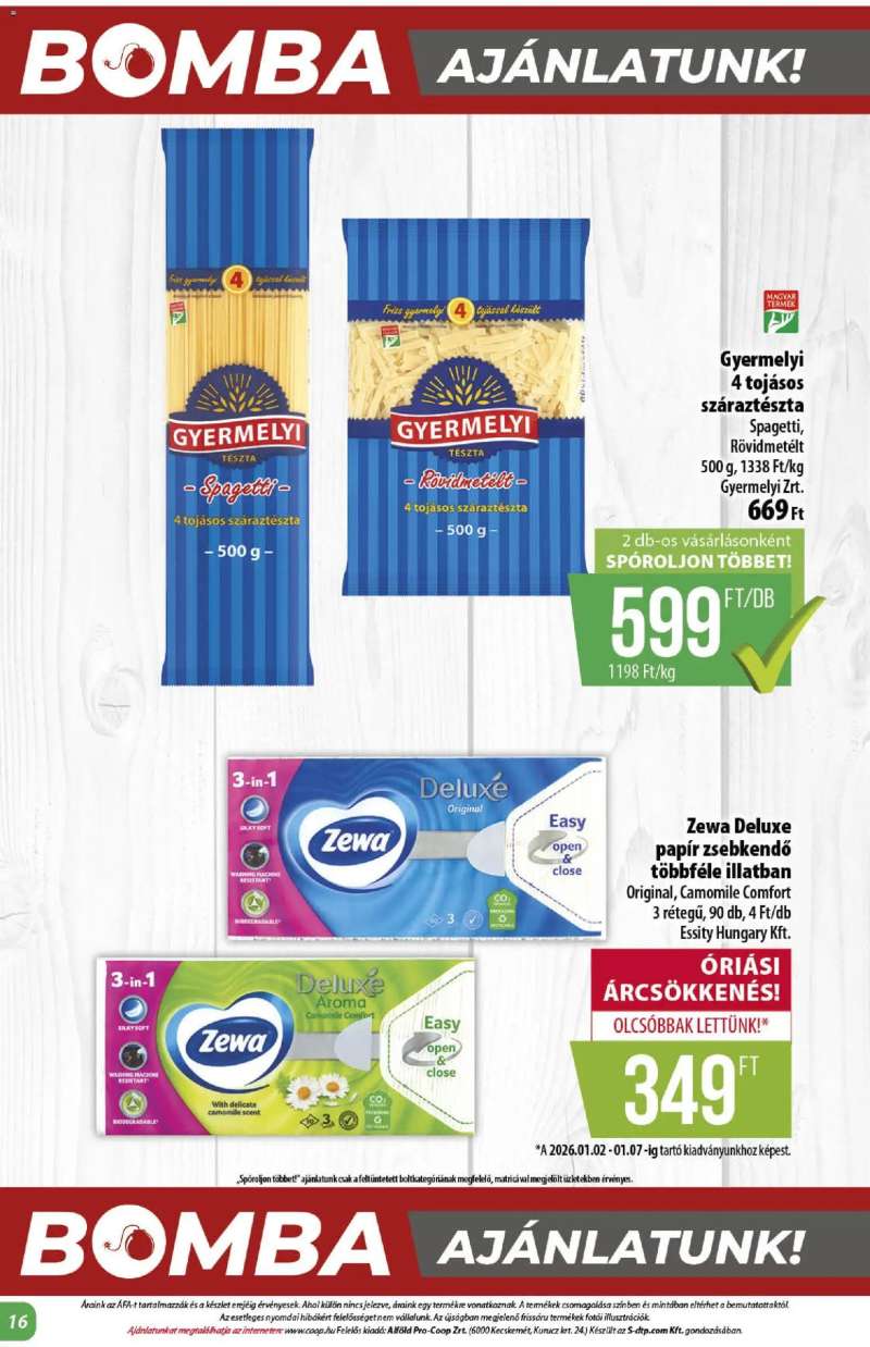 COOP COOP - Abc & szuper / Alföld Pro-Coop Zrt. 16 oldal