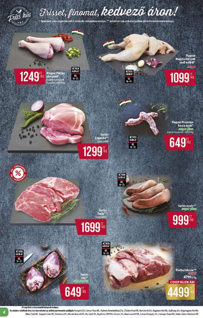 COOP COOP - Abc & szuper / Alföld Pro-Coop Zrt. 4 oldal