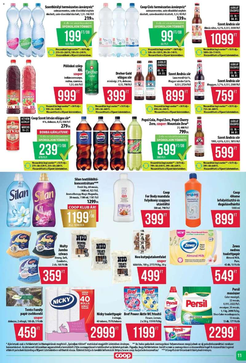 COOP COOP - Abc & Szuper / Tisza 11 oldal