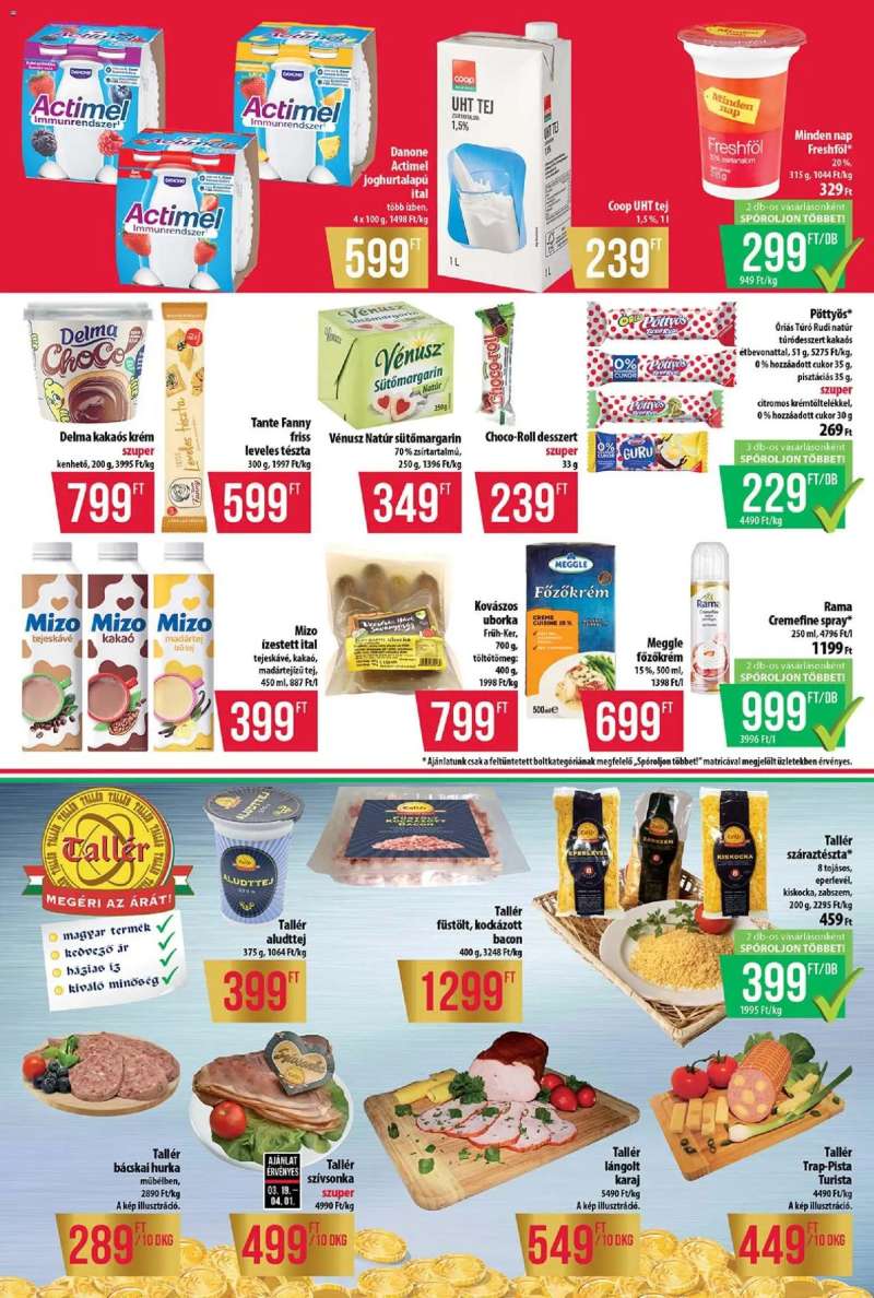 COOP COOP - Abc & Szuper / Tisza 2 oldal