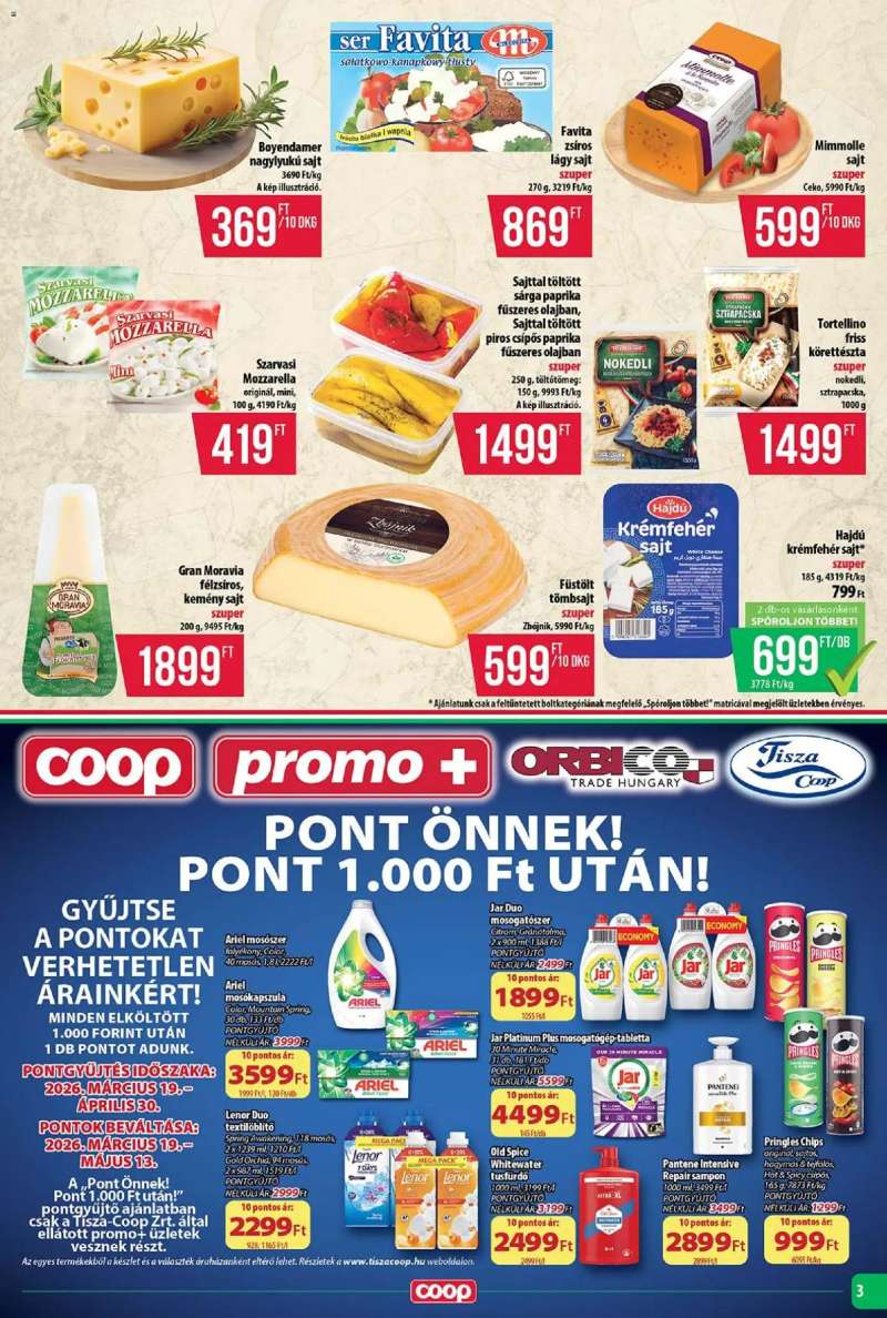 COOP COOP - Abc & Szuper / Tisza 3 oldal