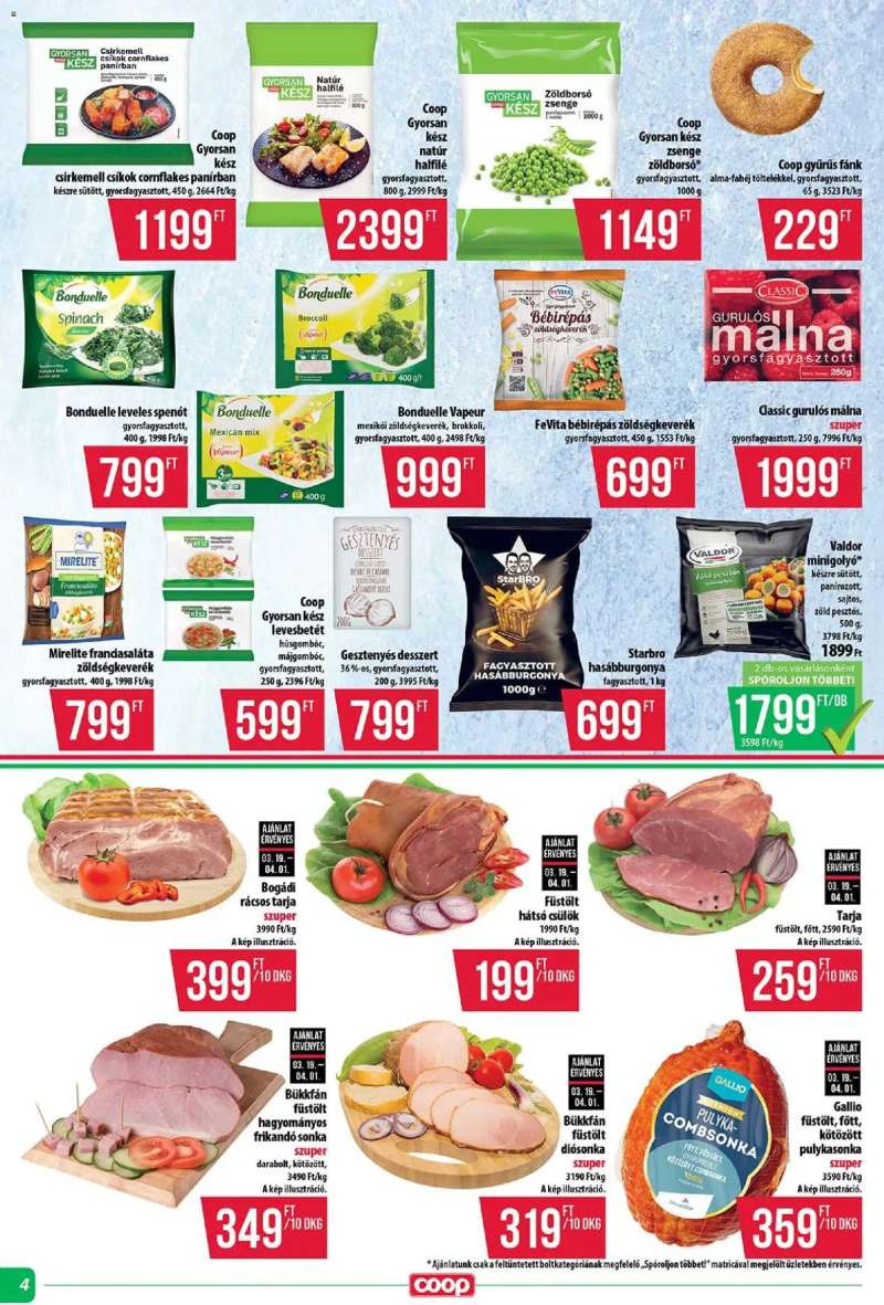 COOP COOP - Abc & Szuper / Tisza 4 oldal